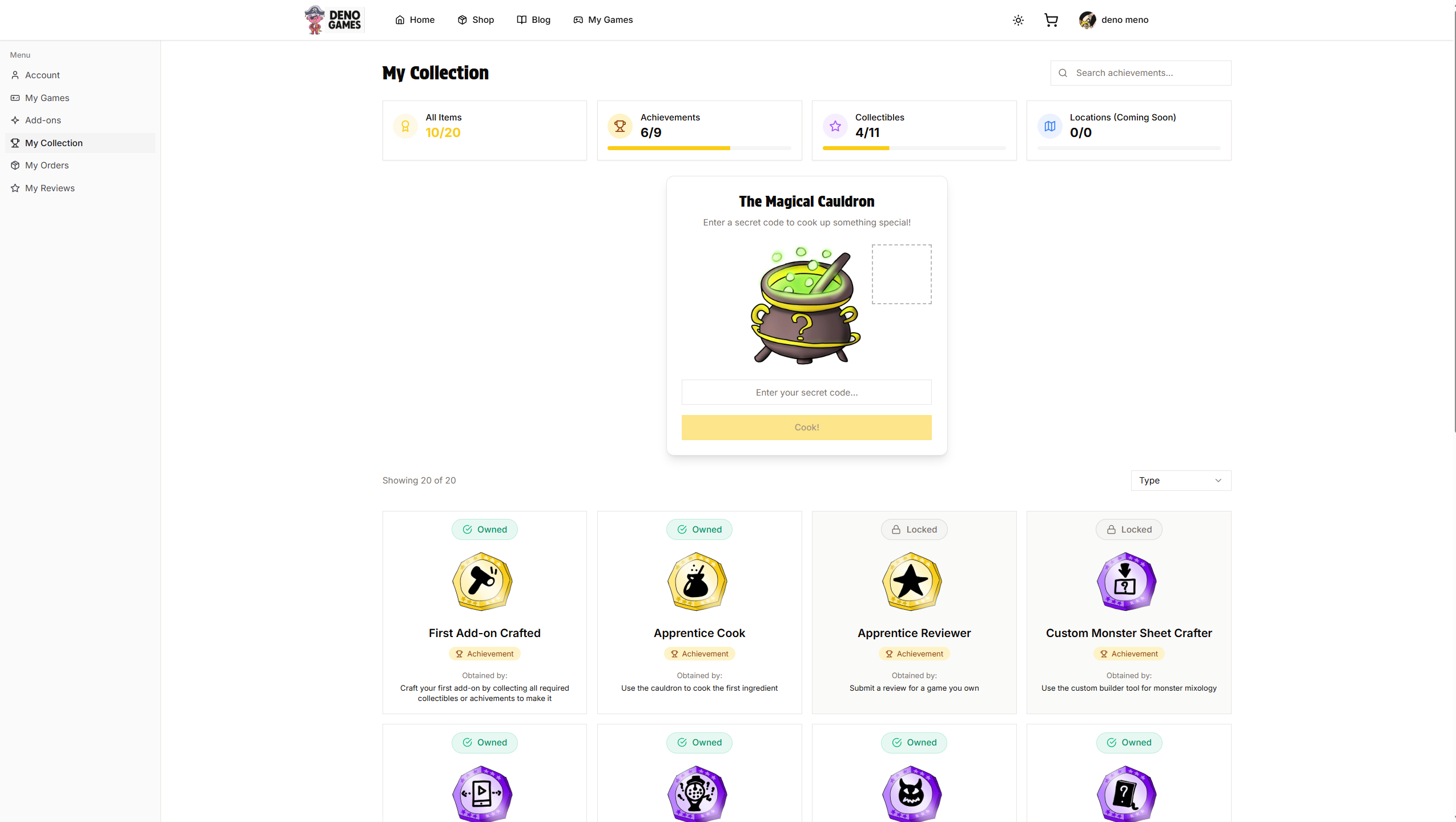 Deno Games screenshot 4