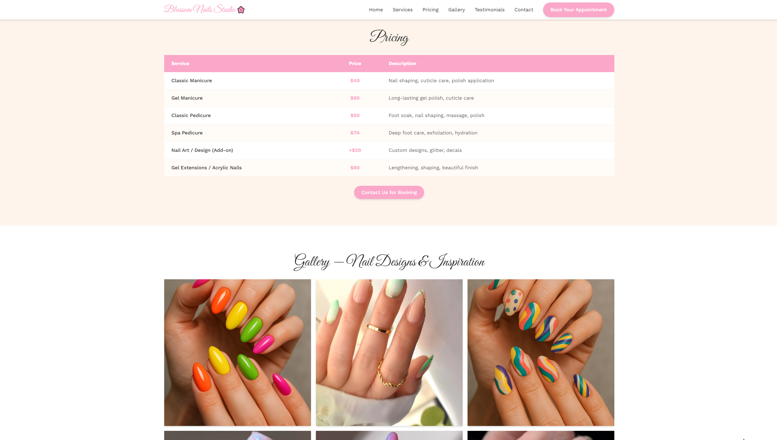 Blossom Nails Studio screenshot 2