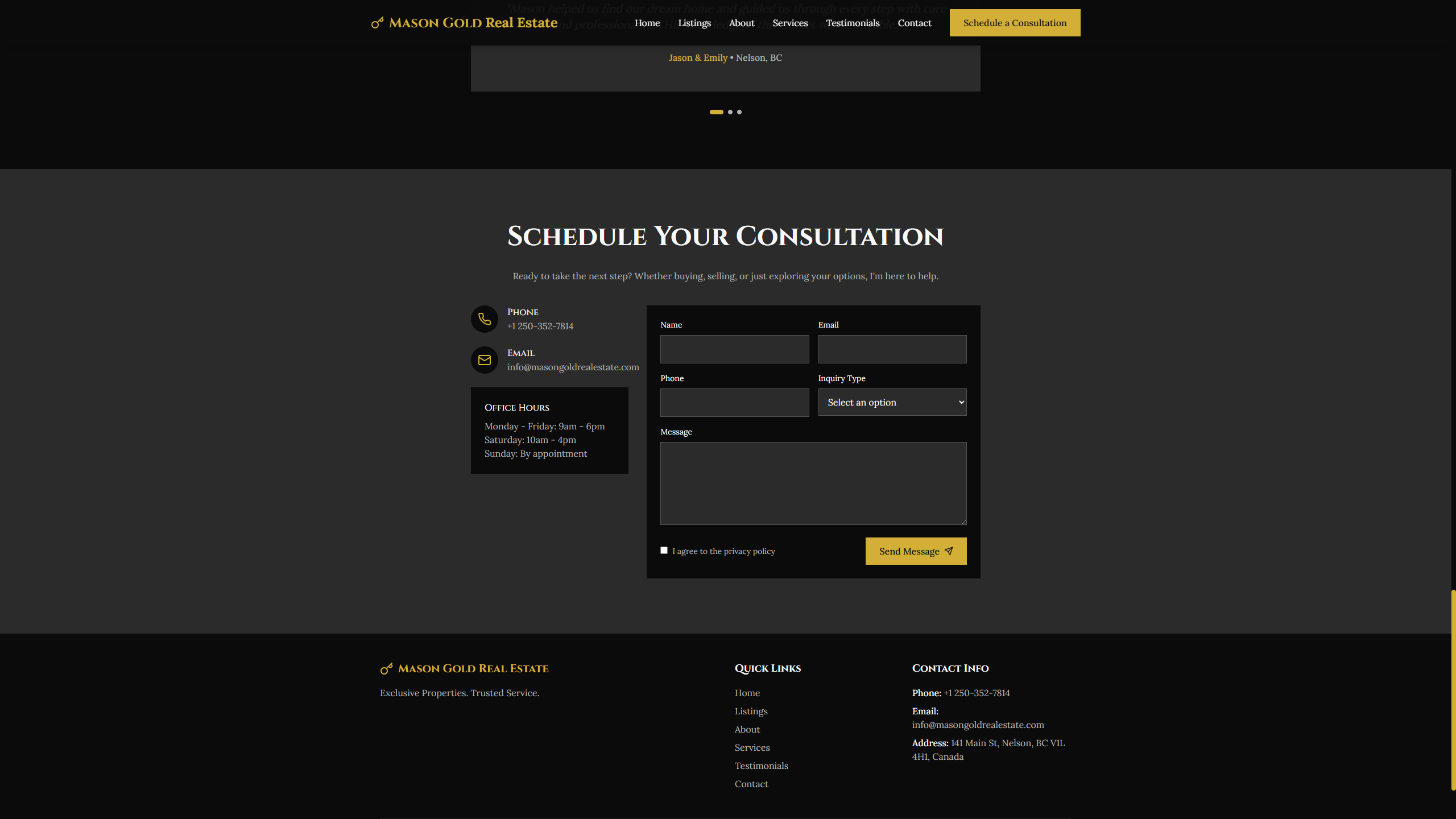 Mason Gold Real Estate screenshot 4